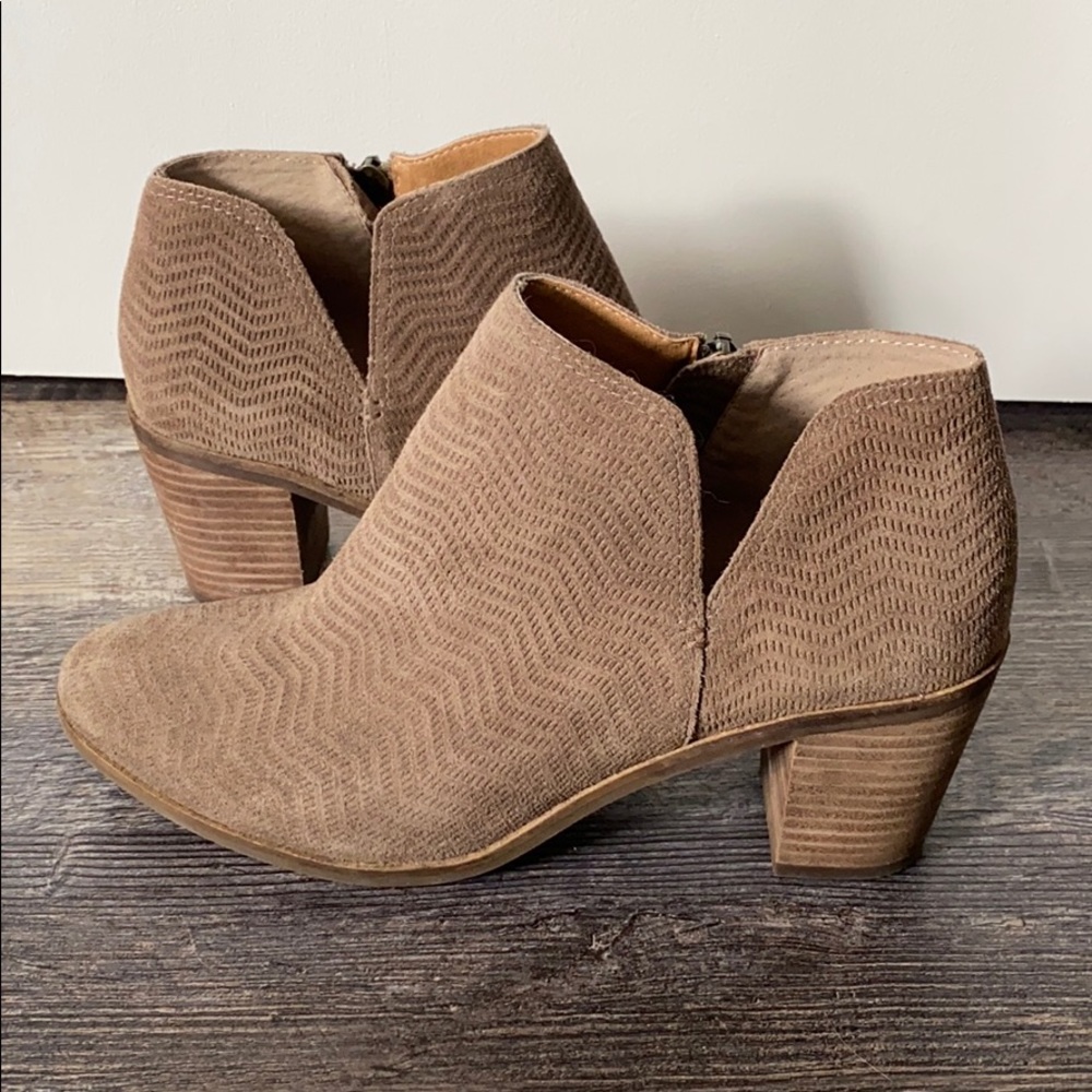 Lucky Brand Suede Booties